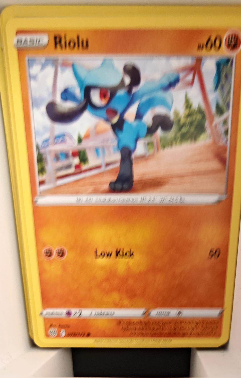 Riolu - 078/172 - - BRILLIANT STARS - Pokemon - Common | AA21-58