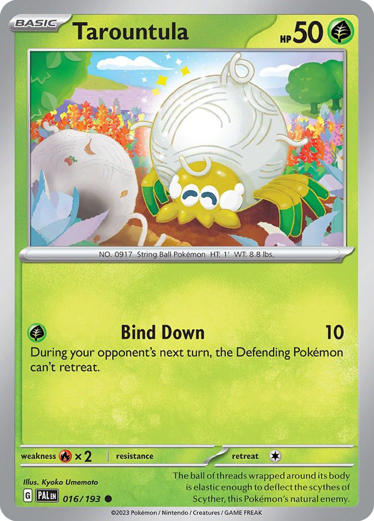 Tarountula - 016/193 - - PALDEA EVOLVED - Pokemon - Common | AA51-2