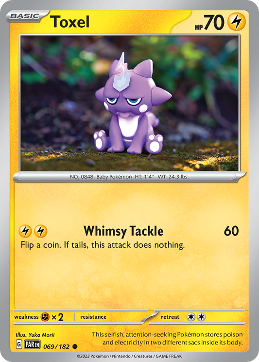 Toxel - 069/182 - - PARADOX RIFT - Pokemon - Common | AA48-84