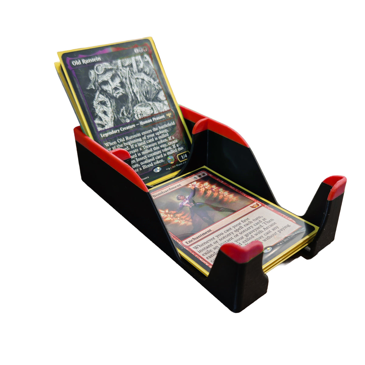 3D printed Board Game Deck Organiser - Draw/Discard Box Board Game Tabletop Gaming Gifts Accessories, RPG D&D Dice