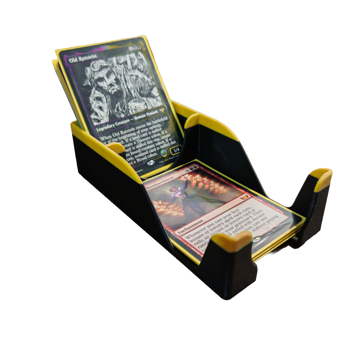 3D printed Board Game Deck Organiser - Draw/Discard Box Board Game Tabletop Gaming Gifts Accessories, RPG D&D Dice