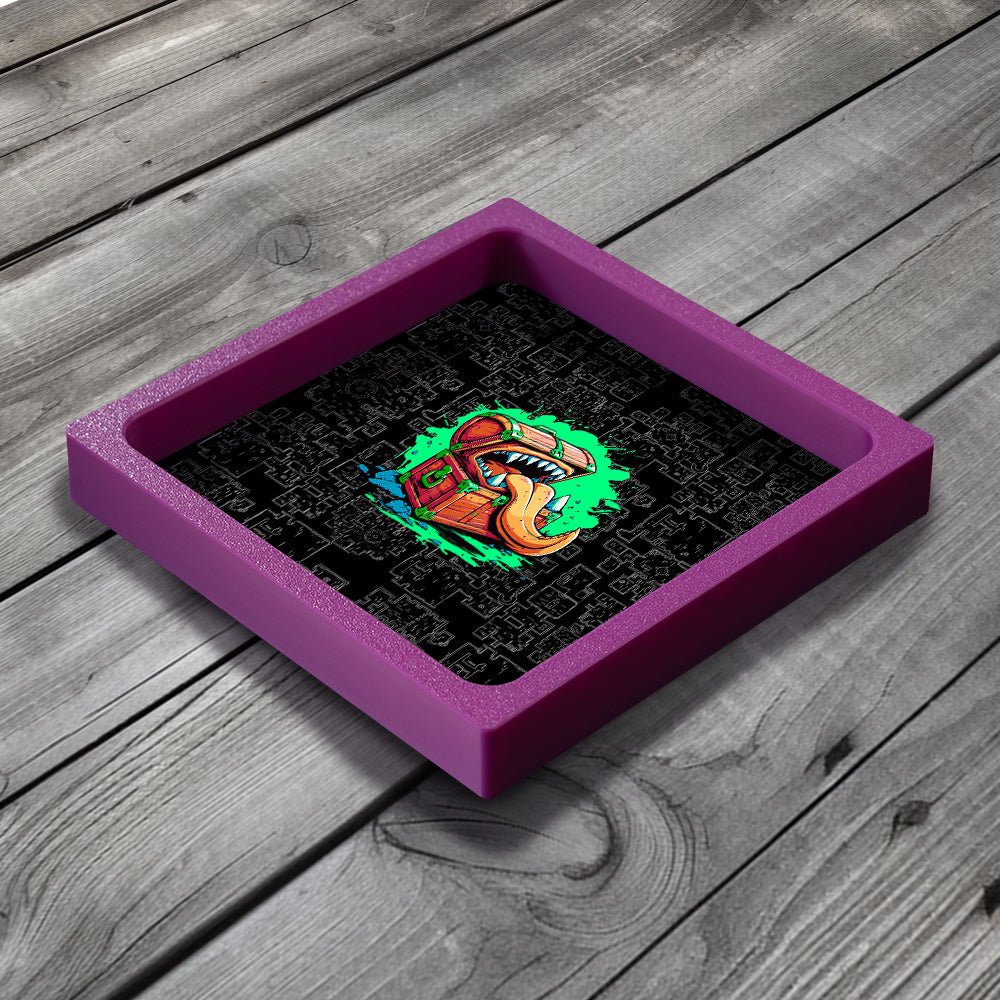 3D Printed Dice Tray - RPG Mimic Chest Board Game Tabletop Gaming Gifts Accessories, RPG D&D Dice