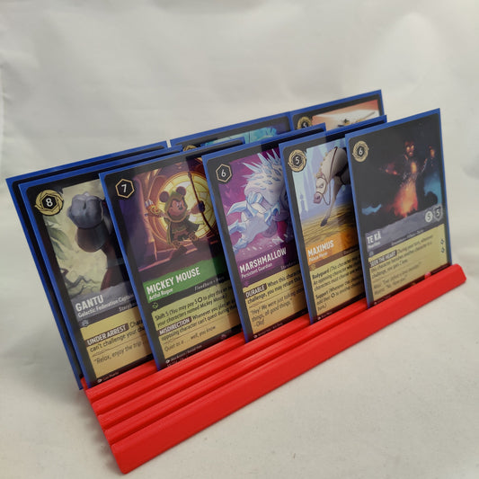 3D Printed - Multi Card Rail Board Game Tabletop Gaming Gifts Accessories, RPG D&D Dice