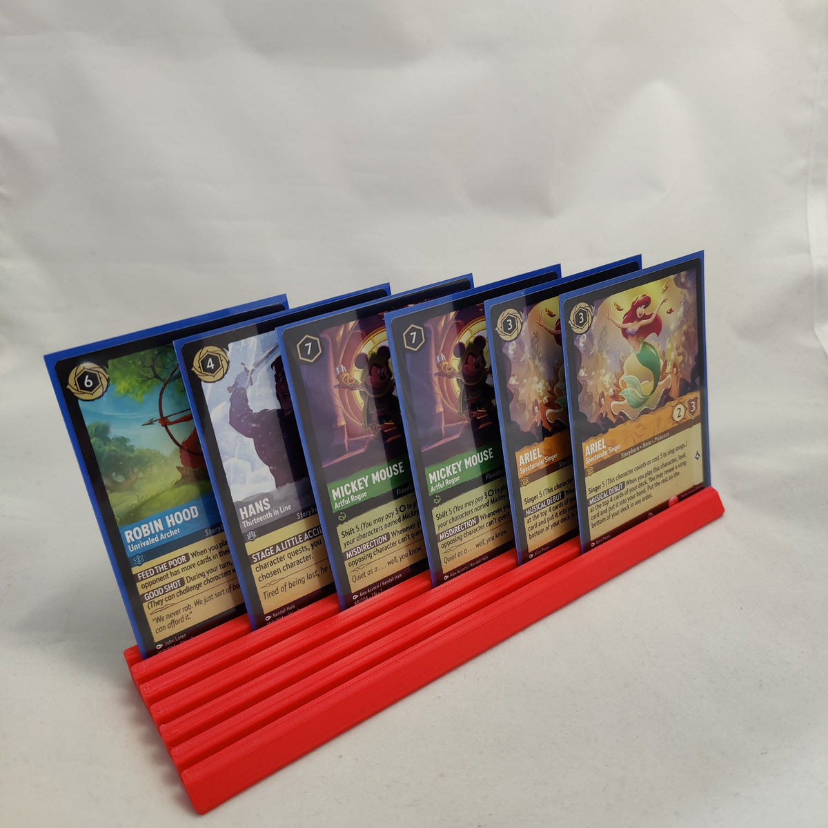 3D Printed - Multi Card Rail Board Game Tabletop Gaming Gifts Accessories, RPG D&D Dice