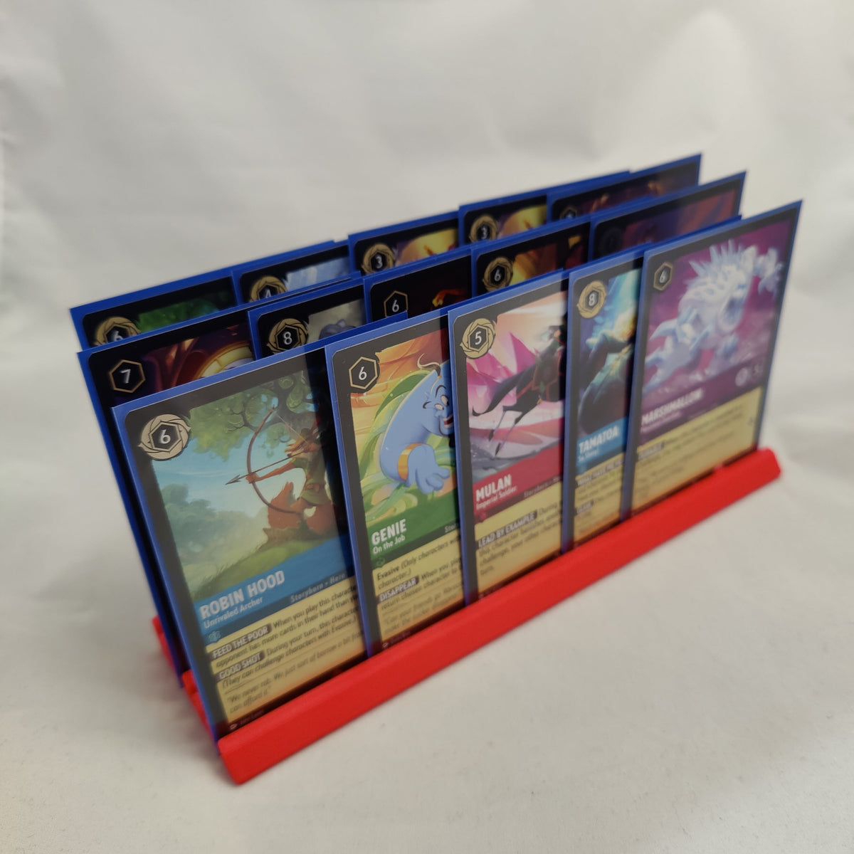3D Printed - Multi Card Rail Board Game Tabletop Gaming Gifts Accessories, RPG D&D Dice