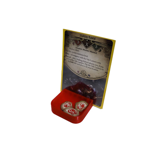3D Printed - Single Card Holders (Set of 2) Board Game Tabletop Gaming Gifts Accessories, RPG D&D Dice