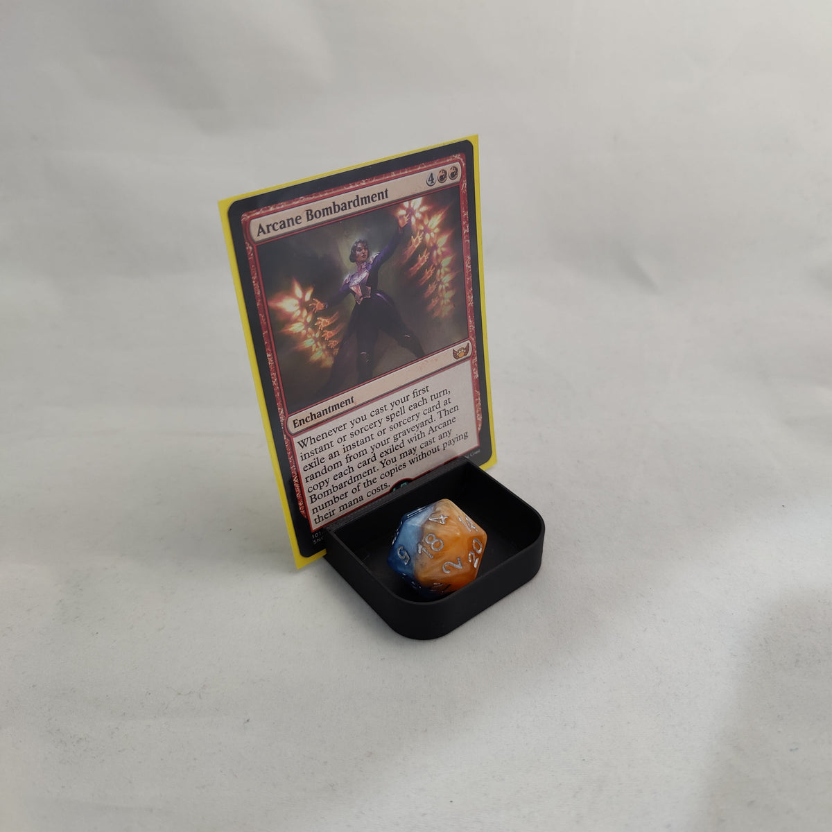 3D Printed - Single Card Holders (Set of 2) Board Game Tabletop Gaming Gifts Accessories, RPG D&D Dice