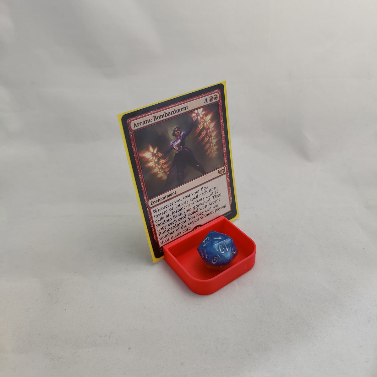 3D Printed - Single Card Holders (Set of 2) Board Game Tabletop Gaming Gifts Accessories, RPG D&D Dice