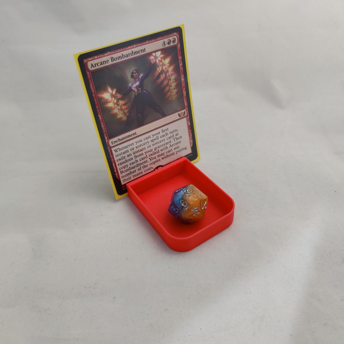 3D Printed - Single Card Holders (Set of 2) Board Game Tabletop Gaming Gifts Accessories, RPG D&D Dice