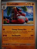 Krookodile - 117/198 - - SCARLET & VIOLET - Pokemon - Uncommon | AA46-20