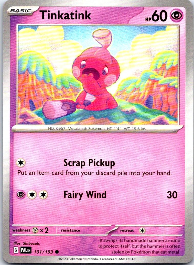 Tinkatink - 101/193 - - PALDEA EVOLVED - Pokemon - Common | AB68-43
