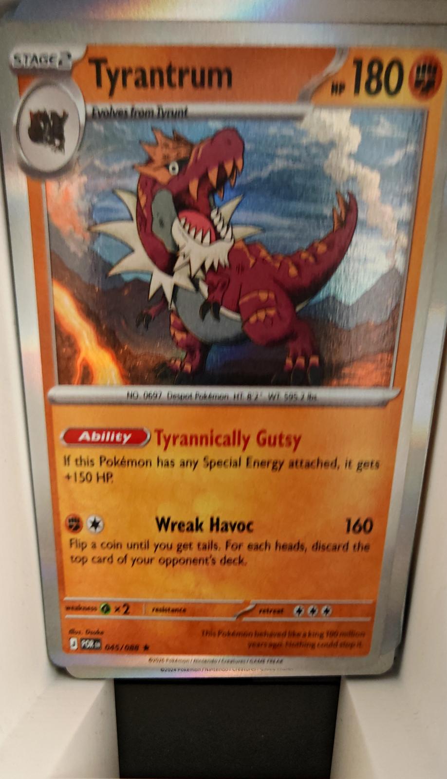 Tyrantrum - 045/088 - Holo - PERFECT ORDER - Pokemon - Rare | AA24-19