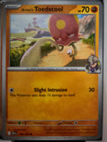 Arven's Toedscool - 109/182 - - DESTINED RIVALS - Pokemon - Common | AA52-24
