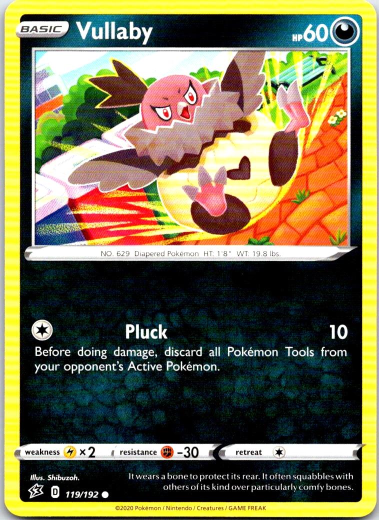 Vullaby - 119/192 - - REBEL CLASH - Pokemon - Common | AB75-20