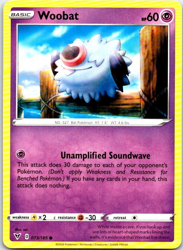 Woobat - 073/185 - - VIVID VOLTAGE - Pokemon - Common | AB98-6
