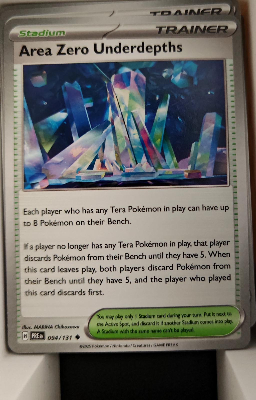 Area Zero Underdepths - 094/131 - - PRISMATIC EVOLUTIONS - Pokemon - | AA27-53