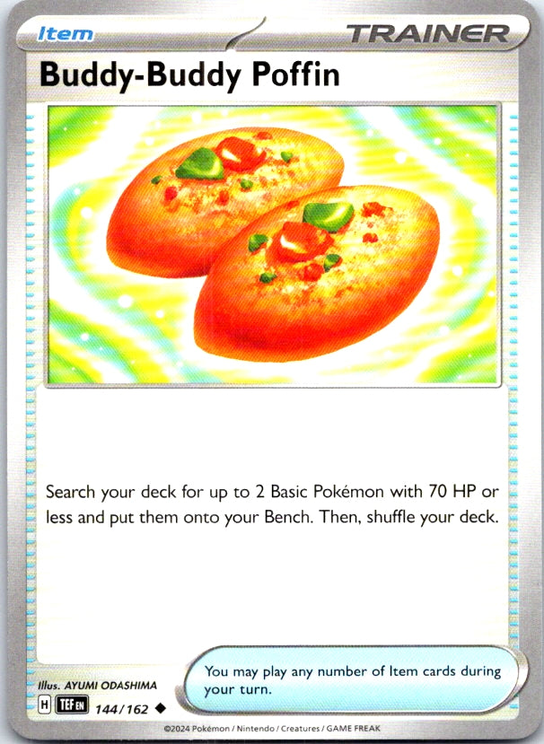 Buddy-Buddy Poffin - 144/162 - - TEMPORAL FORCES - Pokemon - Uncommon | AC24-39