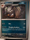 Mabosstiff - 058/084 - - PITCH BLACK - Pokemon - Common | AA32-68