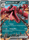 Krookodile ex - 055/086 - Holo - CHAOS RISING - Pokemon - Double Rare | AA33-24