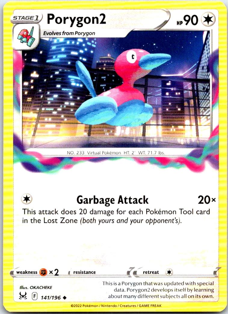 Porygon2 - 141/196 - - LOST ORIGIN - Pokemon - Uncommon | AB47-45