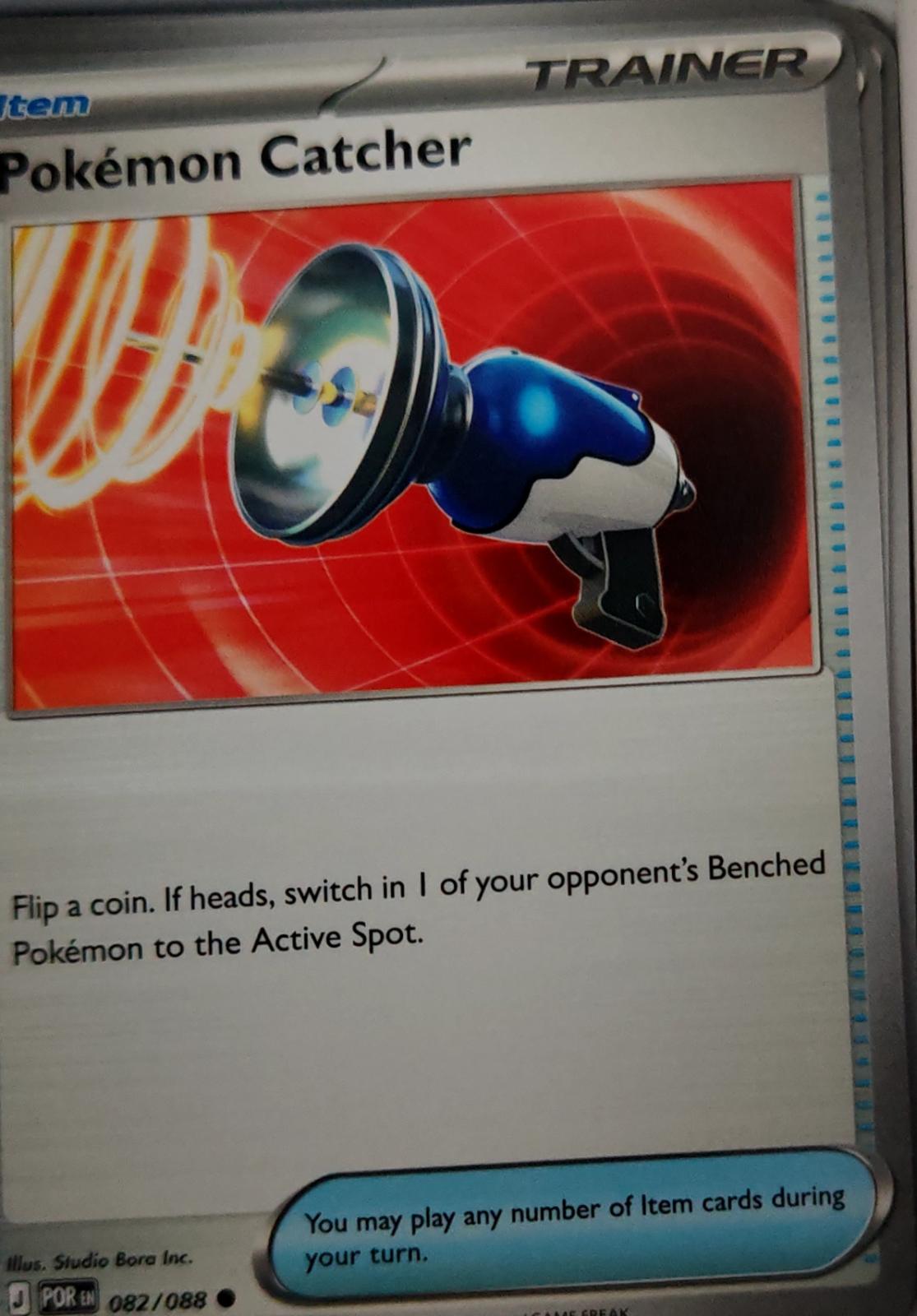 Pokemon Catcher - 082/088 - - PERFECT ORDER - Pokemon - Common | AA40-9
