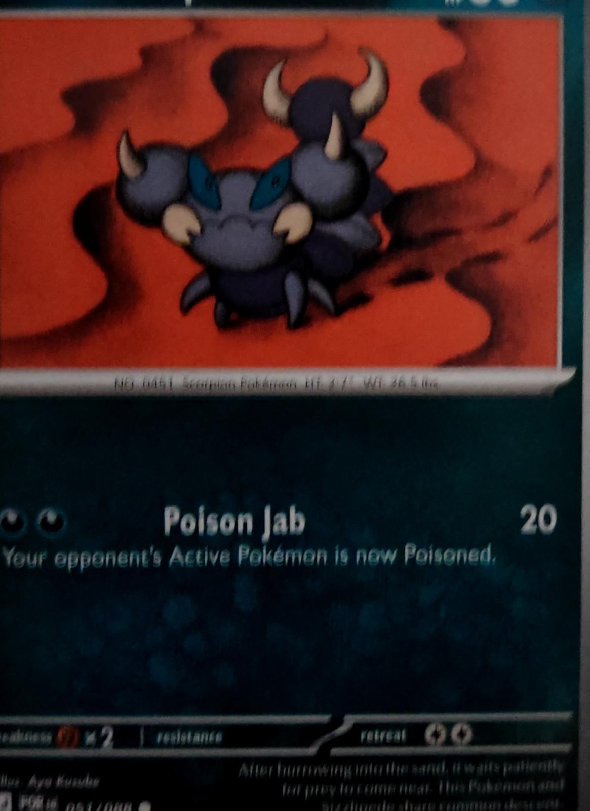 Skorupi - 051/088 - - PERFECT ORDER - Pokemon - Common | AA64-40