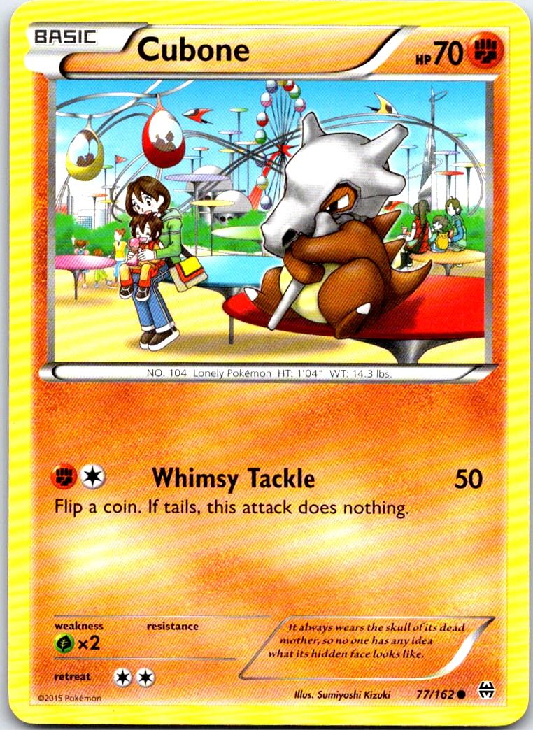Cubone - 77/162 - - BREAKTHROUGH - Pokemon - Common | AB77-21