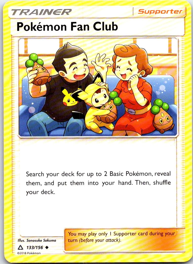Pokemon Fan Club - 133/156 - - ULTRA PRISM - Pokemon - Uncommon | AB63-15