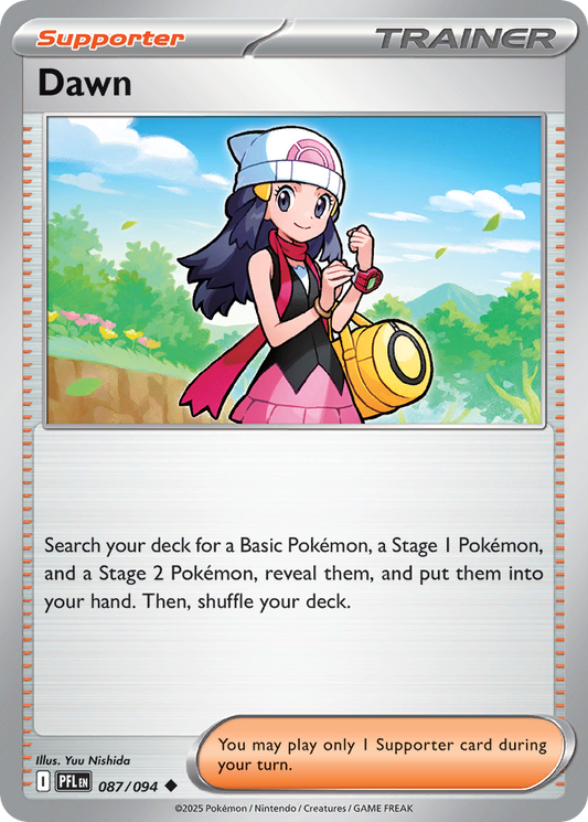 Dawn - 087/094 - - PHANTASMAL FLAMES - Pokemon - Uncommon | AA15-25