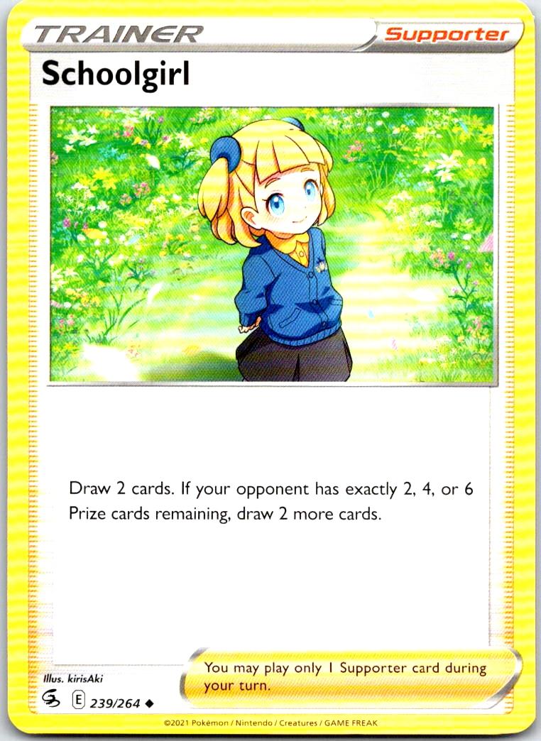 Schoolgirl - 239/264 - - FUSION STRIKE - Pokemon - Uncommon | AB41-44