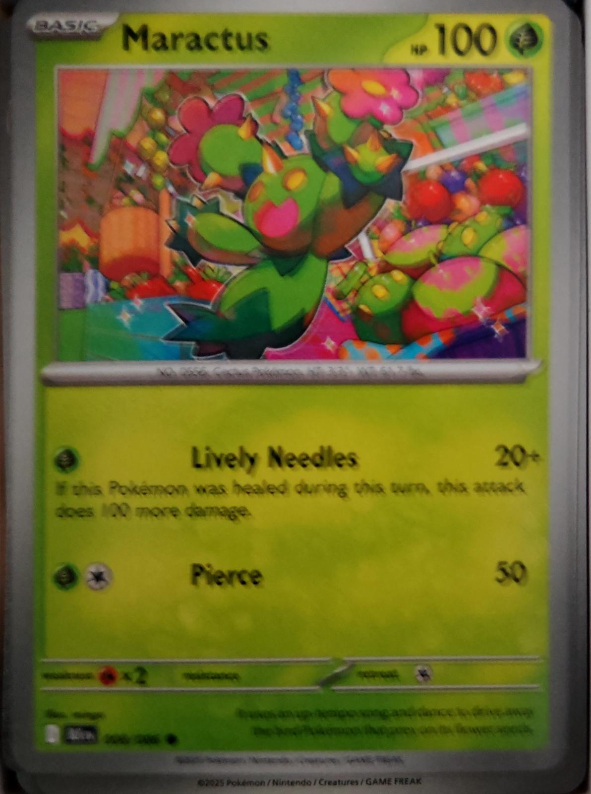 Maractus - 008/086 - - BLACK BOLT - Pokemon - Common | AA47-74