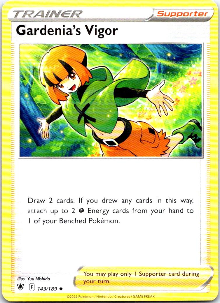 Gardenia's Vigor - 143/189 - - ASTRAL RADIANCE - Pokemon - Uncommon | AB16-1