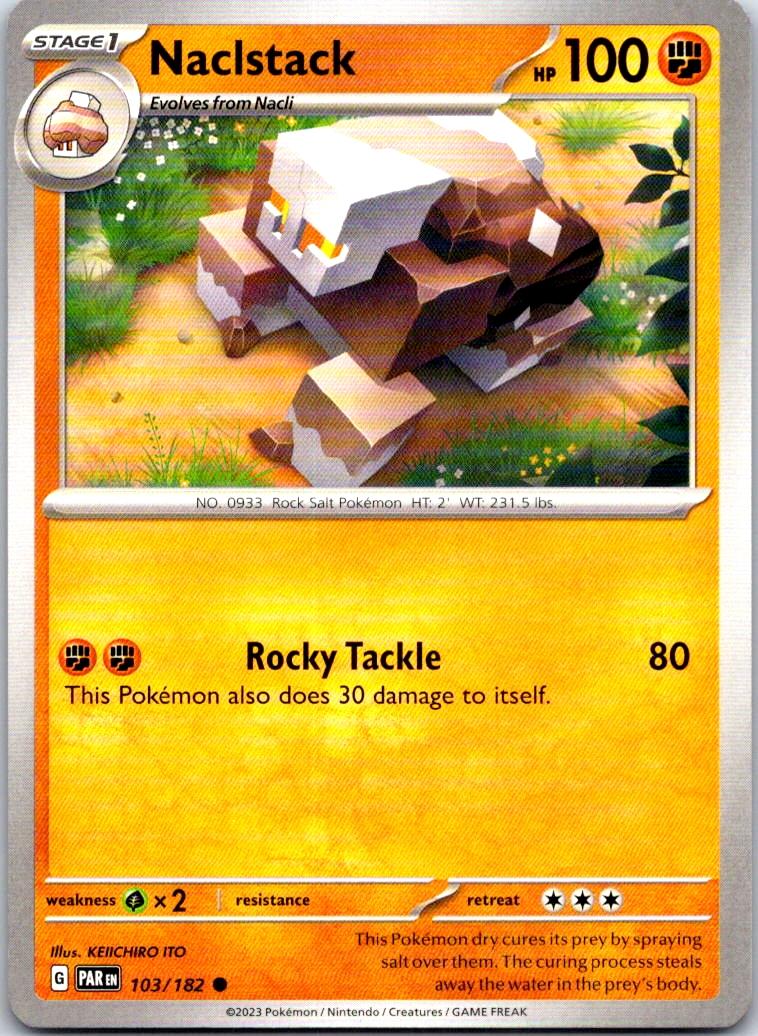 Naclstack - 103/182 - - PARADOX RIFT - Pokemon - Common | AB11-18