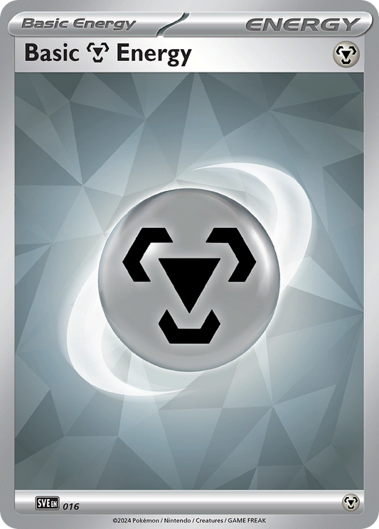 Basic Metal Energy - 016 - Holo - SCARLET & VIOLET ENERGIES - Pokemon - | AA59-44