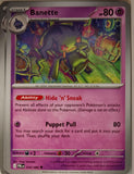 Banette - 034/084 - - PITCH BLACK - Pokemon - Uncommon | AA16-5