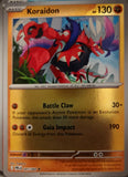 Koraidon - 047/084 - Reverse Holo - PITCH BLACK - Pokemon - Rare | AA26-26