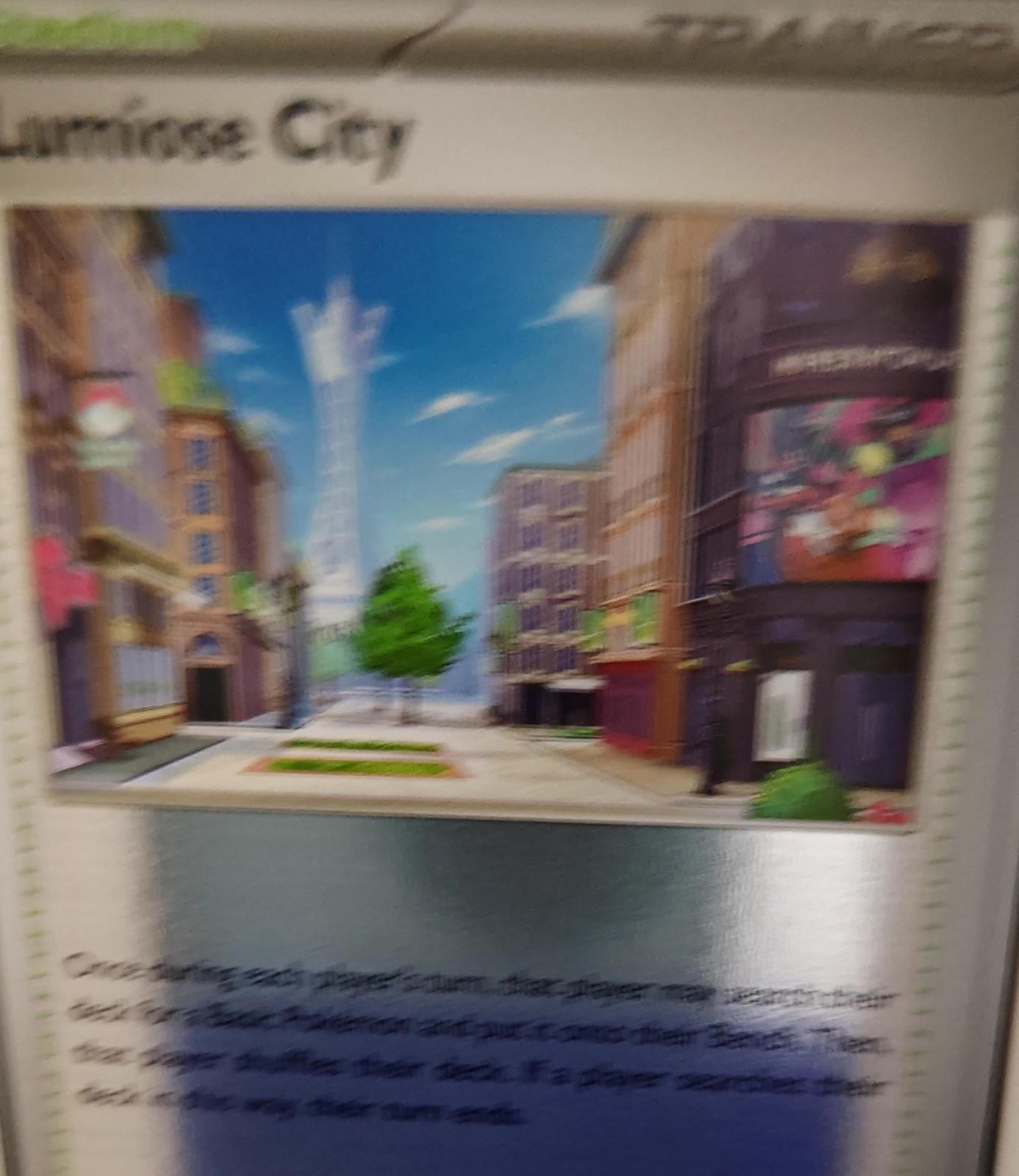 Lumiose City - 077/088 - Reverse Holo - PERFECT ORDER - Pokemon - | AA20-46