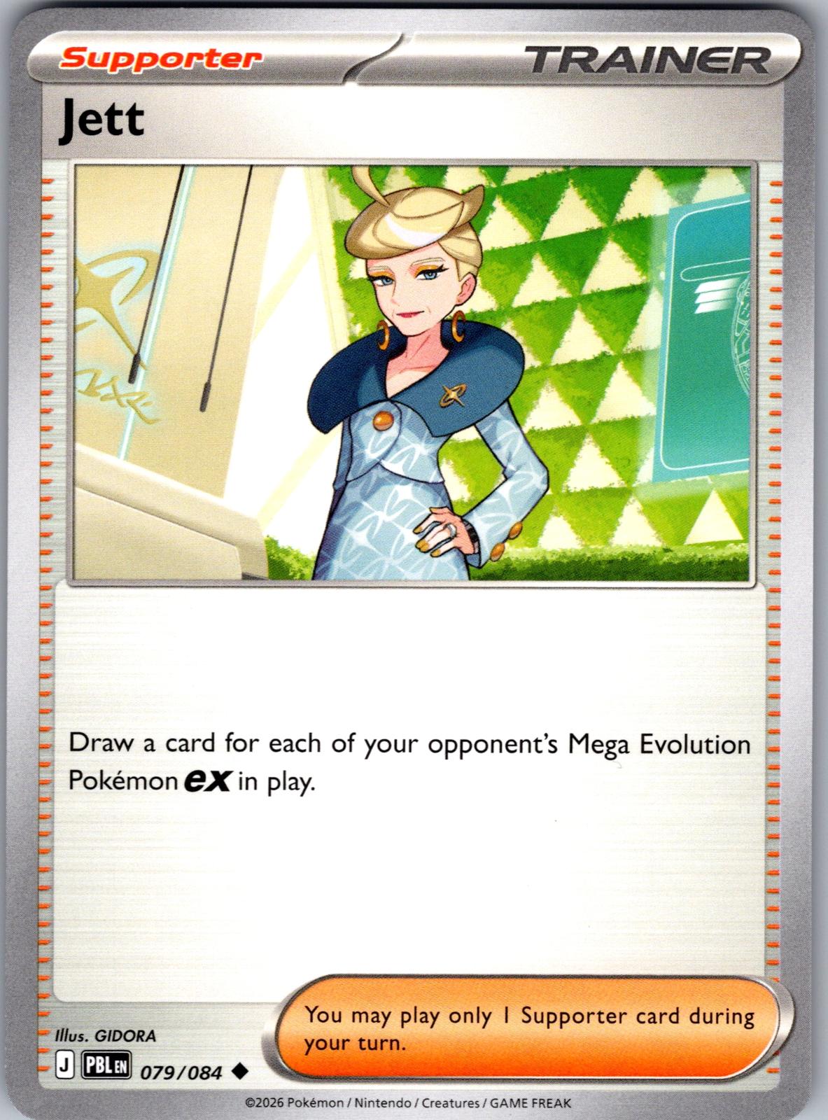 Jett - 079/084 - - PITCH BLACK - Pokemon - Uncommon | AA77-39