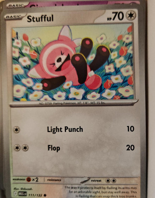 Stufful - 111/132 - - MEGA EVOLUTION - Pokemon - Common | AA01-80
