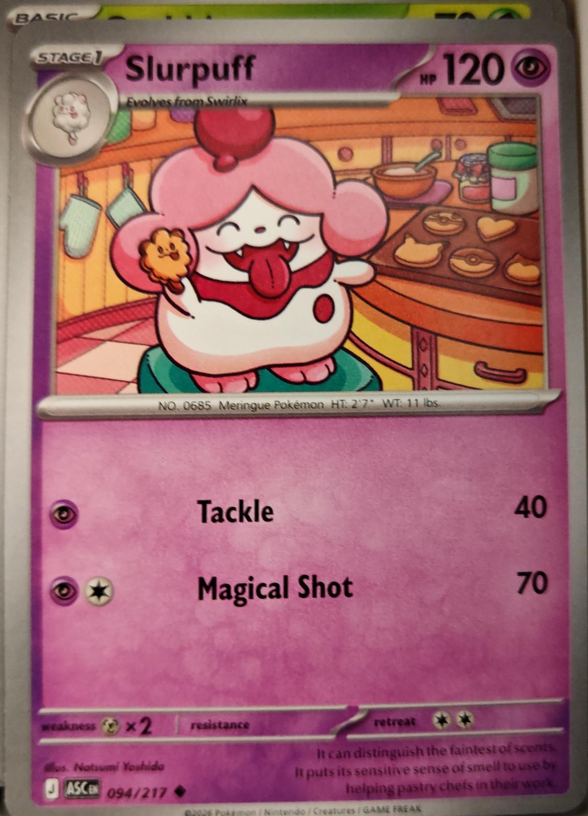 Slurpuff - 094/217 - - ASCENDED HEROES - Pokemon - Uncommon | AA12-72