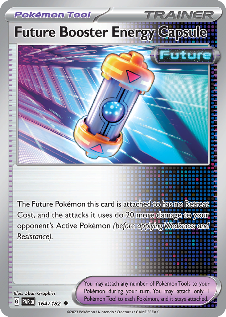 Future Booster Energy Capsule - 164/182 - - PARADOX RIFT - Pokemon - | AA77-3