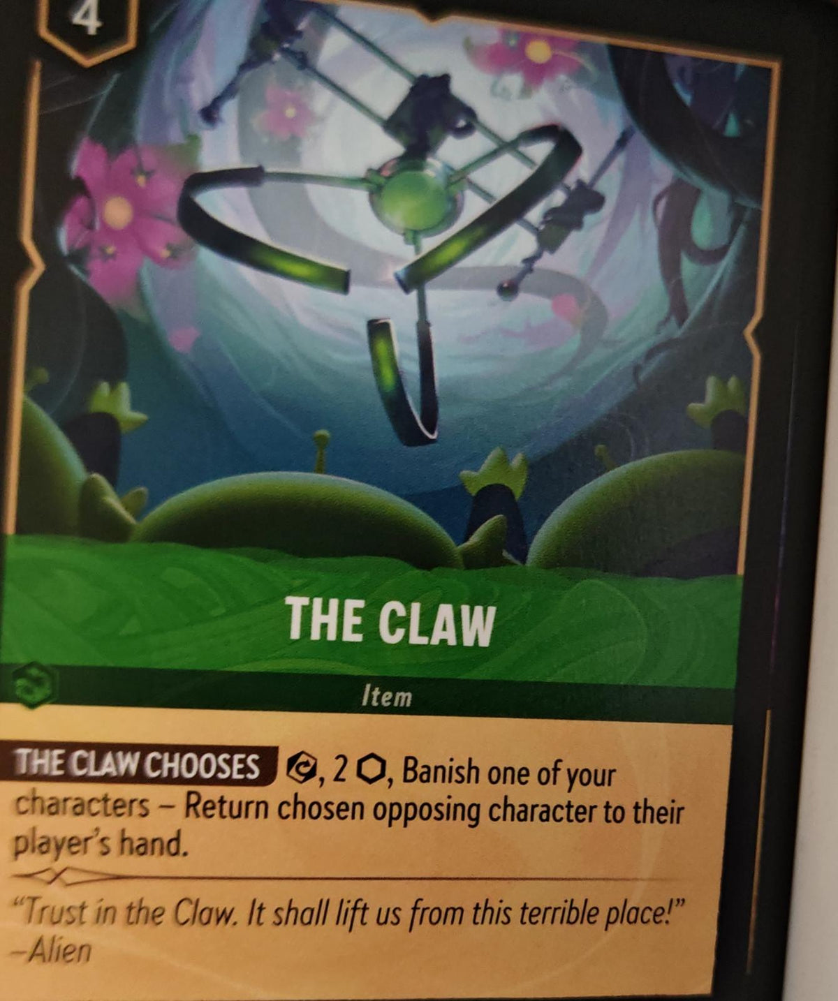 The Claw - 99/204 - - WILDS UNKNOWN - Lorcana - Rare | LAA03-24