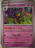 Banette - 034/084 - - PITCH BLACK - Pokemon - Uncommon | AA28-8