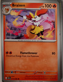 Braixen - 012/086 - - CHAOS RISING - Pokemon - Common | AA42-12