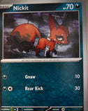 Nickit - 053/084 - - PITCH BLACK - Pokemon - Common | AA32-22