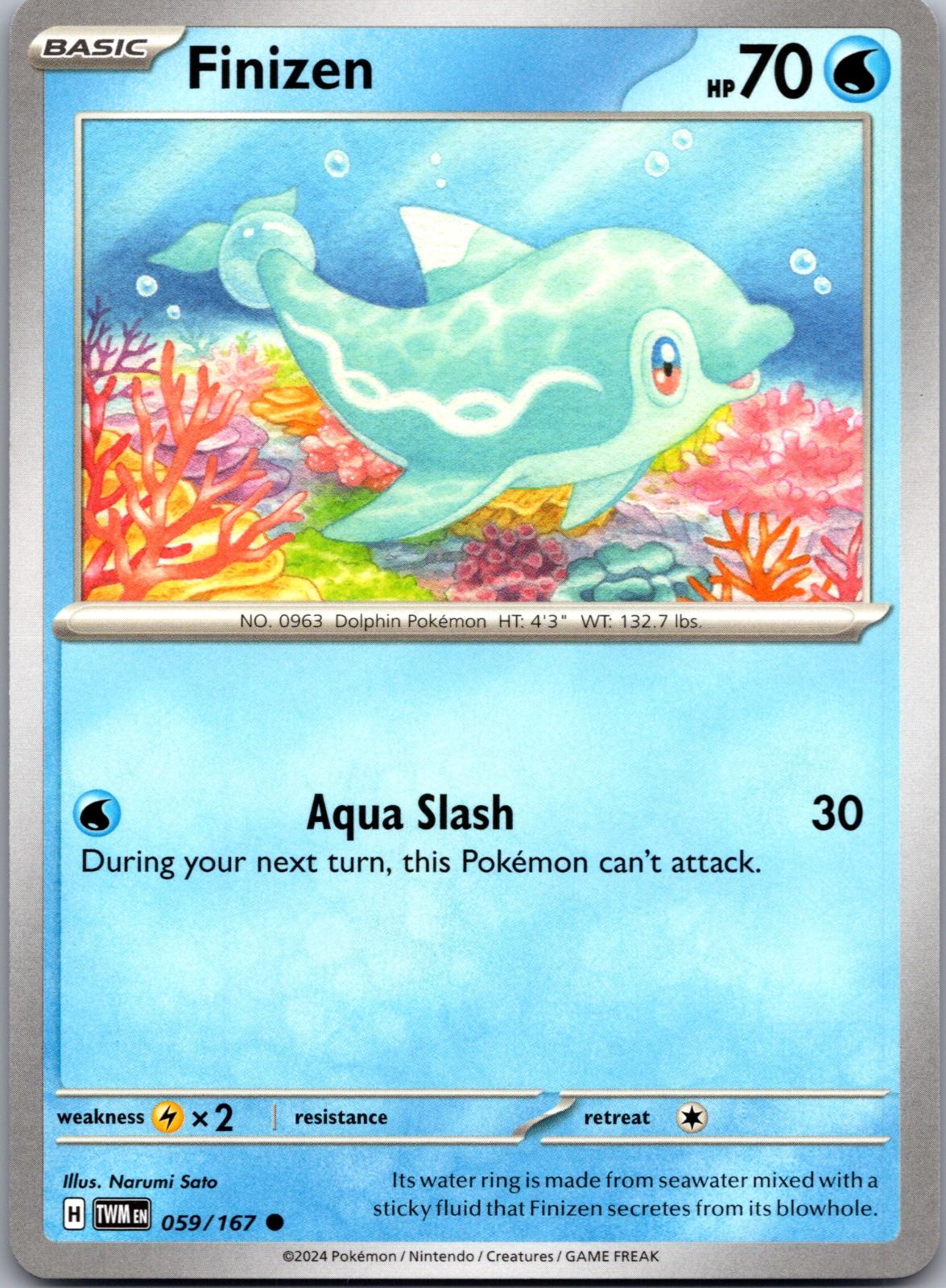 Finizen - 059/167 - - TWILIGHT MASQUERADE - Pokemon - Common | AA79-21