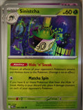 Sinistcha - 006/084 - - PITCH BLACK - Pokemon - Uncommon | AA18-10