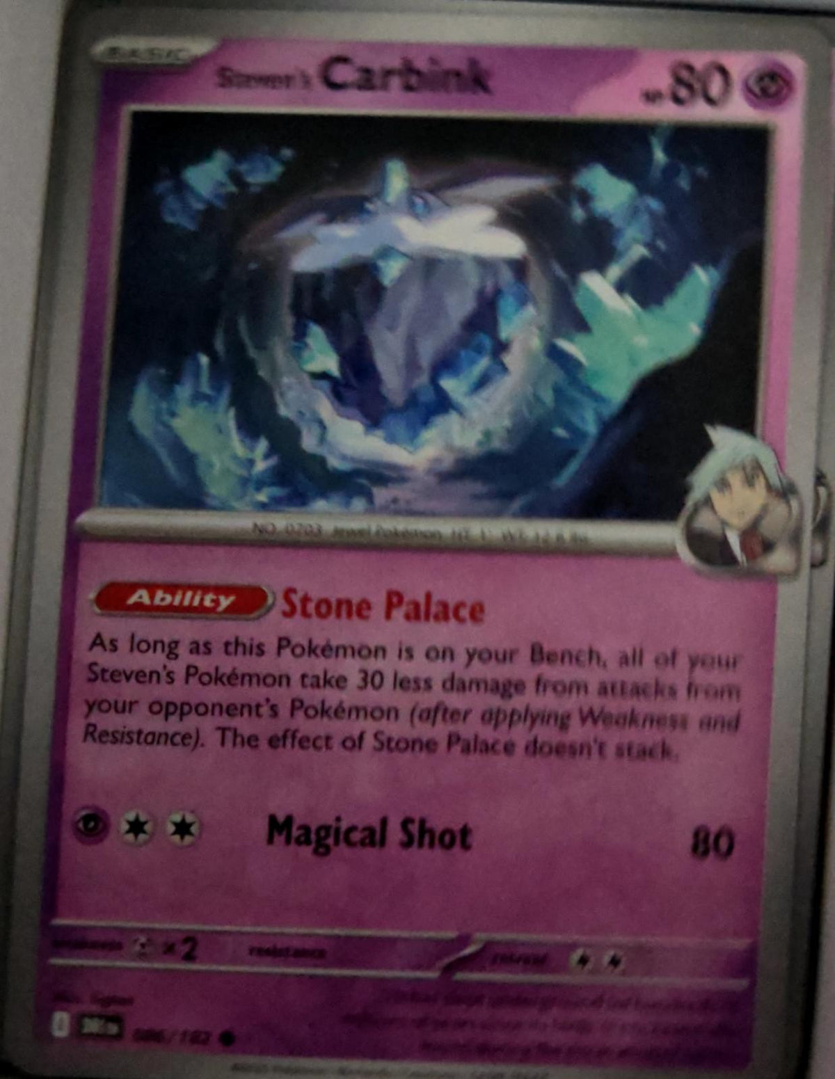 Steven's Carbink - 086/182 - - DESTINED RIVALS - Pokemon - Common | AA53-19