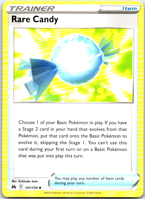 Rare Candy - 141/159 - - CROWN ZENITH - Pokemon - Uncommon | AC20-44