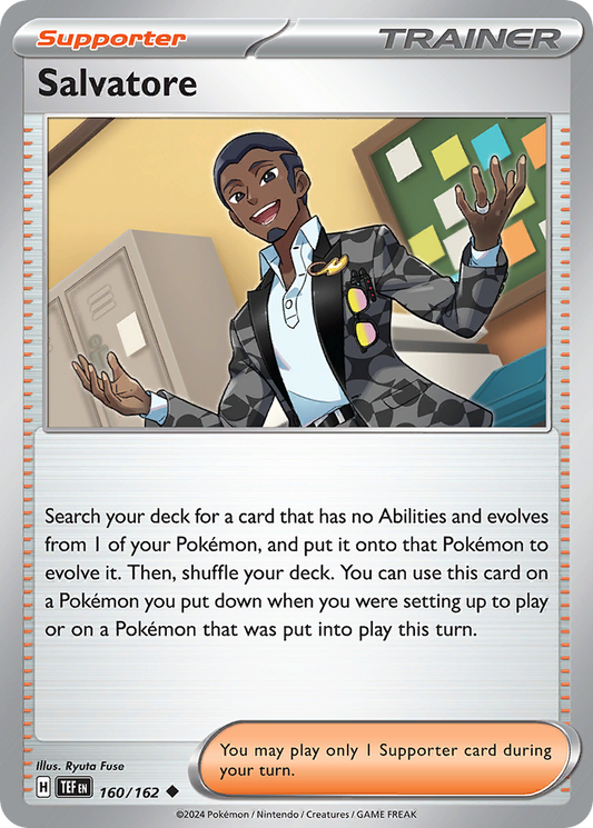 Salvatore - 160/162 - - TEMPORAL FORCES - Pokemon - Uncommon | AA23-26